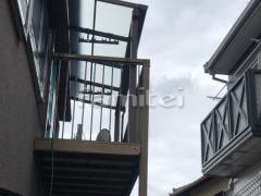 ベランダ屋根 YKKソラリアF2階