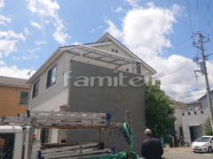 ベランダ屋根 レギュラーテラス屋根 2階用 R型アール屋根