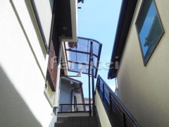 ベランダ屋根 LIXILスピーネ2階