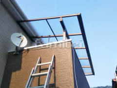 ベランダ屋根 フラットテラス2階