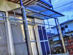 雨除け屋根 LIXILスピーネ1階