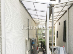 雨除け屋根 LIXILスピーネ1階 手すり