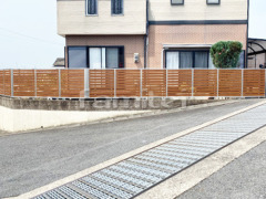 木製調目隠しフェンス YKKルシアス