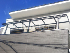 ベランダ屋根 LIXILスピーネ2階連棟