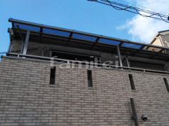 ベランダ屋根 LIXIL パワーアルファ 2階