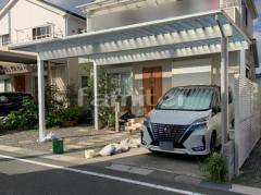 カーポート YKKエフルージュ横2台 積雪50cm対応