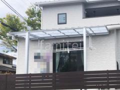 1階テラス屋根 (雨除け) LIXIL 独立式フーゴFテラス フラット屋根 独立式 スタンダード
