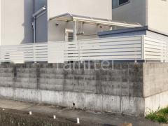 雨除け屋根 YKKソラリア 目隠しフェンス シンプレオ