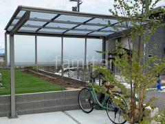 自転車バイク屋根 LIXILネスカF イナバ物置 シンプリー MJX-157CP