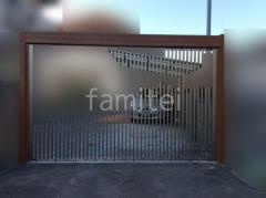 横引きシャッター1台 三協アルミ ライアーレ1型