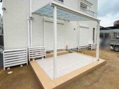 雨除け屋根 YKKソラリア タイルデッキ