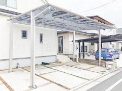 カーポート YKKエフルージュグランFIRST横2台