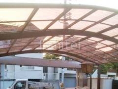 カーポート2台(ワイド) ツイン YKKAP アリュース アール屋根