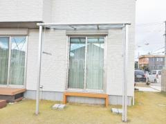 雨除け屋根 LIXILスピーネ1階