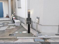 機能門柱 照明なし YKKAP シンプレオポストユニット 1型 パターン5
