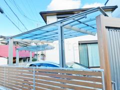 カーポート1台 (単棟) LIXIL ネスカF フラット屋根
