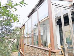 ガーデンサンルーム LIXIL 木製調 ココマ フラット屋根