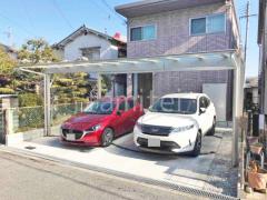カーポート YKKエフルージュグランFIRST横3台