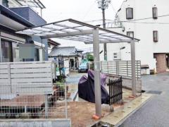 カーポート 目隠しフェンス塀