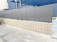 新築シンプル オープン外構