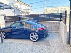 目隠しフェンス塀 駐車場ガレージ