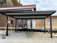 カーポート2台(ワイド) YKKAP レオンポートneo 積雪50cm対応