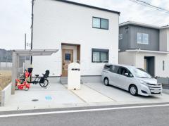 新築シンプル オープン外構