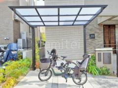 サイクルポート 土間コンクリート