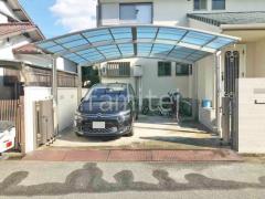 カーポート2台(ワイド) ツイン YKKAP アリュース アール屋根