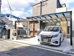 カーポート YKKエフルージュFIRST横2台