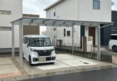 カーポート2台(ワイド) YKKAP エフルージュツイン FIRST
