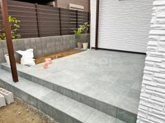 タイルデッキ 壁2面 LIXIL パセオ ベーシック テラコッタ風
