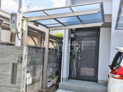 サイクルポート 自転車バイク屋根 LIXIL ネスカF フラット屋根