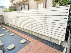 ベランダ屋根 目隠しフェンス塀