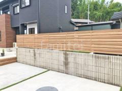新築シンプル オープン外構