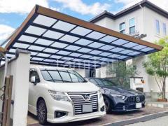 カーポート 四国木製調マイポートNext横2台