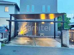 カーポート LIXIL木製調カーポートSC横2台