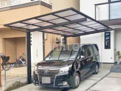 カーポート1台 (単棟) YKKAP エフルージュ FIRST フラット屋根