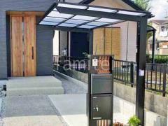サイクルポート 自転車バイク屋根 LIXIL ネスカF フラット屋根