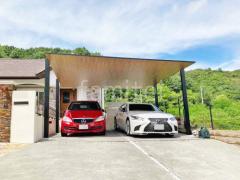 カーポート LIXIL木製調カーポートSC横2台