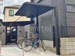 サイクルポート 自転車バイク屋根 LIXIL カーポートSC ミニ フラット屋根 吊り下げ屋根