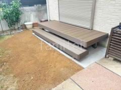 人工木材ウッドデッキ LIXIL樹ら楽ステージ