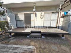 人工木デッキ LIXIL 人工木 樹ら楽ステージ