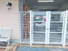 スチールメッシュ フェンス 三協アルミ ユメッシュHR型 境界・メッシュ