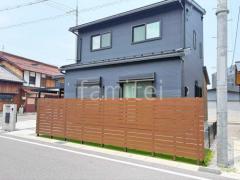 新築シンプル オープン外構