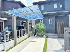 カーポート1台 (単棟) LIXIL ネスカF フラット屋根
